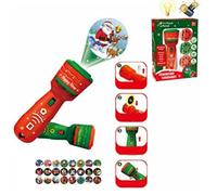 Flashlight Projector for Children Exquisite Learning Machine Projection Flashlight for Warm Parent-Child Time, ABS Material for Restful Sleep, Includes 3 Slide for Bedtime Fun