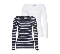 FlashLights Pack of 2 Long Sleeve T-Shirts White