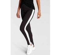 FlashLights Side Stripe Leggings Black
