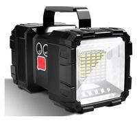 FlashlightUltra-long Standby Electric Torch Portable Camping Lantern Rechargeable LED Powerful Spotlight Flashlight Outdoor Emergency Power Searchlight For Fishing Hunting as a Power Bank