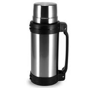 Flask for Hot and Cold Drinks, 2L Stainless Steel Vacuum Insulated Flask | Large Capacity Leakproof Hot Water Thermal Bottle with Telescopic Handle and Cup for Outdoor Camping Travel Hiking Fishing