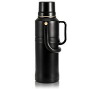 Flask for Hot Drink, 2.3L Stainless Steel Hot Water Flask, Large Vacuum Hot and Cold Water Bottle,Flasks for Hot Drinks with Coffee Cup Lid & Handle,Travel Water Bottle,Insulated Flask for Outdoor