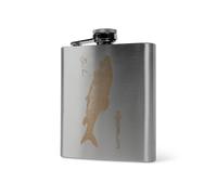 Flask for liqueur Korum Classic Barbel Argenté 7 oz