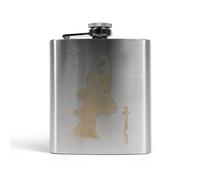 Flask for liqueur Korum Classic Tench Argenté 7 oz