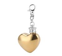 Flask Keychain, Small 1oz Romantic Beverage Decanter, Hanging Liquid Storage Jug, Durable Travel Alcohol Flask, Discreet Party Accessory for Handbag, Keychain, Backpack, Hiking, Camping, Picnic, Groom