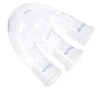 Flask Three-necked Bottom Glass 100ml round Boiling Laboratory