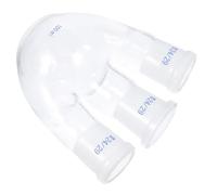 Flask Three-necked round 100ml Laboratory Glass Bottom