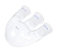 Flask Three-necked round Laboratory Glass Bottom 100ml
