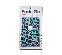 Flask2Go - The Foldable Flexible Flask for Tailgating, Camping, and Concerts (City Cats)