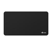 FLASLD Hearth Rugs for Fireplaces Fire Resistant, 24 X 42 inches Gas Grill Splatter Mat, Fireproof Heat Resistant Non Stick BBQ Patio Protector, Floor Protective Rug, Black