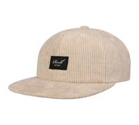 Flat 6 Panel Beige Corduroy Cap by Reell