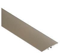 Flat Aluminium Transition Strip 35mm x 0.9M Threshold Carpet Door Floor Edging Strip TMW Profiles (Champagne)