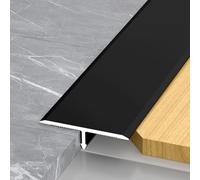 Flat Aluminum Transition Strip Durable Edge Trim High Hardness Stable Design Surfaces Ideal for Home and Office Use