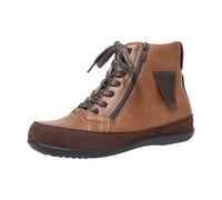 Flat Ankle Boots For Women Lace Up Leather Pu Hiking Boots Round Toe Trekking Boot Solid Color Classic Walking Boot With Side Zipper Ladies Non-Slip Booties Lightweight Waterproof Footwear