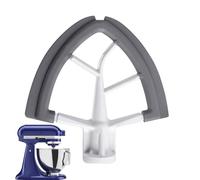Flat Away Brooms with Flexible Silicone Refund Racket Paddle for Kitchen Mixers Dough and Dough Effortlessly and That E | Liter Flat Beater with Scraper