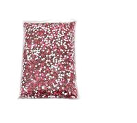 Flat Back Crystal Rhinestones, Rhinestones Big Package Resin Non Hot Fix Bulk Flat Crystals Nail DIY Glitters Stone(Light Rose,4mm 5000 pcs)