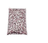 Flat Back Crystal Rhinestones, Rhinestones Big Package Resin Non Hot Fix Bulk Flat Crystals Nail DIY Glitters Stone(Light Pink,4mm 5000 pcs)