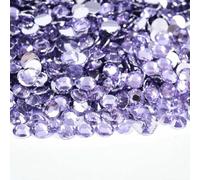 Flat Back Resin Rhinestone 2MM 3.0mM 4.0mM 5MM 6MM Round Non Hot Fix Rhinestones Stones for Craft DIY Tumbler Shoe Decoration-Lt Amethyst-2mm 2500pcs