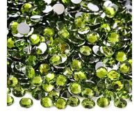 Flat Back Resin Rhinestone 2MM 3.0mM 4.0mM 5MM 6MM Round Non Hot Fix Rhinestones Stones for Craft DIY Tumbler Shoe Decoration-Olive-2mm 2500pcs