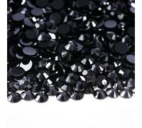Flat Back Resin Rhinestone 2MM 3.0mM 4.0mM 5MM 6MM Round Non Hot Fix Rhinestones Stones for Craft DIY Tumbler Shoe Decoration-Antique silver-2mm 2500pcs
