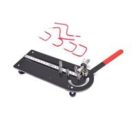 Flat Bar Wire Bender - Heavy Duty Ergonomic Portable Tool, Electrical Conduit Forming Device | Versatile Metal Shaping Equipment for Cable Tubing Use, Aluminum Copper Iron, Garage Automotive Repair
