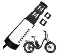 Flat Battery Mount - Heavy Duty Service Holder Box, Secure Base Tray, Power Storage | Rusty Metal Frame Design, Easy In