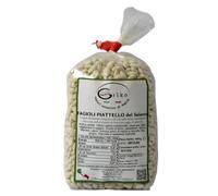 Flat beans from Puglia, dried legumes, Italian dried beans, native legume from Salento.