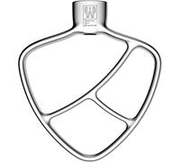 Flat Beater Replacement for KitchenAid 4.5-5 Qt. Tilt-Head Stand Mixers 18/8 Stainless Steel Accessories/No coating/Dishwasher Safe/Compatible