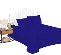 Flat Bed Sheet Plain Dyed Poly Cotton Sheets Single Double King Size Pillow Case Baby Pink Double bed sheet fitted bed sheets double king size flat sheet single bed sheet double fitted sheet