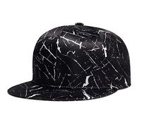 Flat Bill Visor Classic Snapback Hat Blank Adjustable Brim High Top End Trendy Color Style Plain Tone Baseball Cap