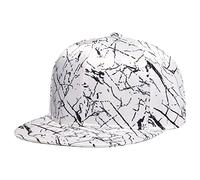 Flat Bill Visor Classic Snapback Hat Blank Adjustable Brim High Top End Trendy Color Style Plain Tone Baseball Cap
