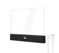 Flat Book Light, Efficient Timer Integration, 1200mAh, Rechargeable Portable Reading Light, Dimmable LED Panel Lights, Flat and Space-Saving, for Bedtime, Night Reading, Libraries, Bedrooms, Home