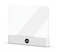 Flat Book Light, Rechargeable 3-Color Dimmable Reading Light with Timer, Eye Protection LED Book Lamp for Reading in Bed, Portable Bedside Light Gift for Students, Adults, Women & Men
