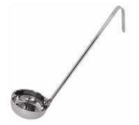 Flat Bottom Ladle Stainless Steel 6.oz 180ml Gravy Soup Jus Pizza Laddle RGG005
