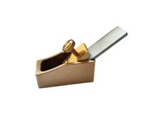 Flat Bottom Mini Brass Thumb Planes Woodworking Planer Violin Making Luthier Tools(Color:NO.2)