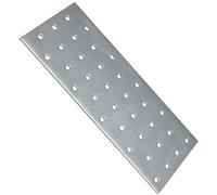 Flat Bracket Connecting Joining Plate 2mm Thick Galvanised Heavy Duty Metal Steel Sheet Premium Flat Joining Bracket Plates Pack of: 1 Size (mm): 60x140x2