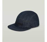 Flat Brim 5 Panel Cap - Dark blue - Men one size