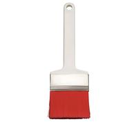Flat brush, PBT red pointed, Ø 0.25 mm, soft, 230 x 70 x 50 mm