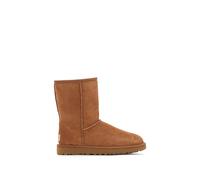 Flat Calf Boots with Faux Fur Lining hazel