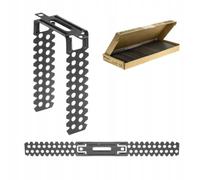 Flat Ceiling Hanger ES 60mm CD Profile Fixing Bracket Galvanised Steel (10, ES Hanger 60x200mm)