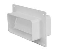 Flat Channel 55mm X 110mm Wall Plate With Non Return Valve