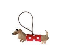 Flat Claw Clips For Thick Hair Cute Sausage Dog Hair Clip Female Side Clip Versatile Headband Rubber Band Hanging Rope Barrette (C, One Size)