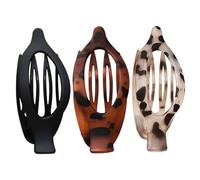 Flat Claw Clips for Women - 3 Pieces Duck Clips, Hair Accessories Non-Slip Integration Ponytail Kinky Sport Gym Date Beach