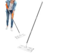 Flat Cleaner for Floor, mop Dry Microfiber Sheets for Tiles and Wood Floors, Washable and removable pads | Agent for ho