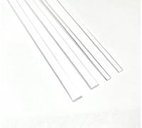 Flat Clear sticks for cake toppers cake pops or lollipops - Acrylic Plexiglass Sticks Transparent Clear, Strong and not bendy with length of 4“,6“ or 8“ (25, 8in - Heavy Duty)
