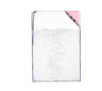 Flat Clear Water Bottle,Flat Water Bottle For Purse - A5 Size Boy And Girl Water Bottle Small Opening For Business Trip