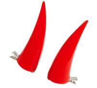 Flat Clip Hairpin Anime Devil Halloween Headwear Bunches Clip Elegant Anime Power Hair Clip Photo Props