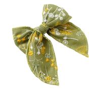 Flat Clip Hairpin Bowtie Cottagecore Headwear Bunches Clip Elegant Bowknot Hair Clip Photo Props Fabric Hair Accessory