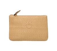 Flat Clutch - female - PINKO - Clutches - Beige - ONE SIZE - Bags ONE SIZE