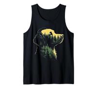 Flat Coated Retriever Dog Art Flat Coated Retriever Tank Top